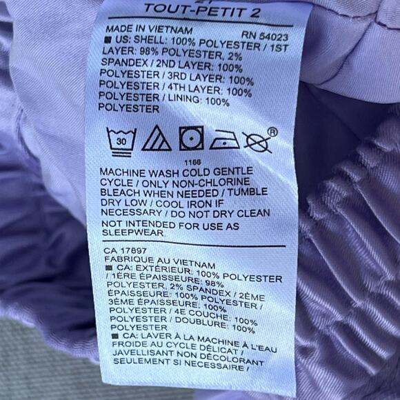 Janie and Jack Lavender Purple Skirt Satin and Tulle Size 2 new with tag - Picture 7 of 9